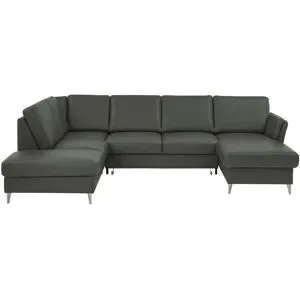 meinSofa Wohnlandschaft  Veit ¦ grau ¦ Maße (cm): B: 305 H: 90 T: 204.0