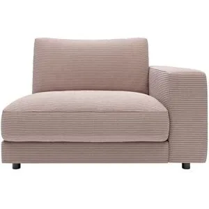Jette Home Element Einsitzer Armlehne rechts in Cord Sila ¦ rosa/pink ¦ Maße