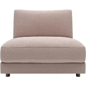 Jette Home Element Einsitzer ohne Armlehne in Cord Sila ¦ rosa/pink ¦ Maße (cm):