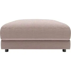 Jette Home Element Hocker in Cord Sila ¦ rosa/pink ¦ Maße (cm): B: 100 H: 43 T: