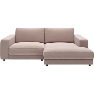 Jette Home Ecksofa in Cord Sila ¦ rosa/pink ¦ Maße (cm): B: 250 H: 85 T: 170.0