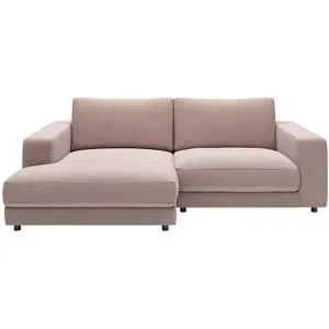Jette Home Ecksofa in Cord Sila ¦ rosa/pink ¦ Maße (cm): B: 250 H: 85 T: 170.0