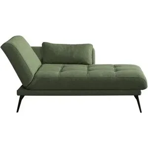 Höffner Recamiere  Amira ¦ grün ¦ Maße (cm): B: 200 H: 85 T: 106.0