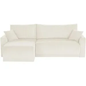Höffner Ecksofa mit Schlaffunktion Malyn ¦ beige ¦ Maße (cm): B: 235 H: 85 T: 146.0