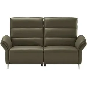 Wohnwert Einzelsofa Leder Marlena ¦ grün ¦ Maße (cm): B: 192 H: 107 T: 97.0