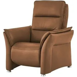 Hukla Sessel Echtleder Corina ¦ braun ¦ Maße (cm): B: 92 H: 112 T: 90.0