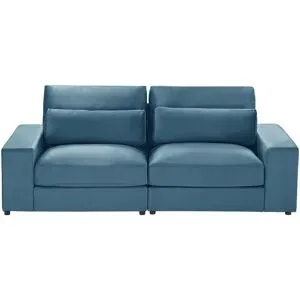 Höffner Big Sofa  Branna ¦ blau ¦ Maße (cm): B: 232 H: 88 T: 120.0