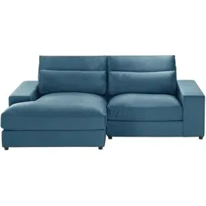 Höffner Ecksofa  Branna ¦ blau ¦ Maße (cm): B: 232 H: 88 T: 164.0