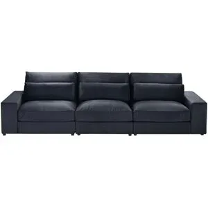 Höffner 3 Sitzer Sofa  Branna ¦ grau ¦ Maße (cm): B: 322 H: 88 T: 120.0