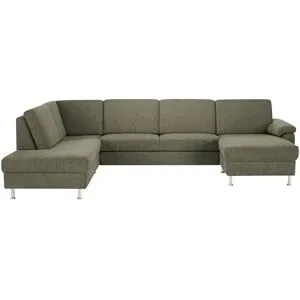 Diva Wohnlandschaft  Diva ¦ grün ¦ Maße (cm): B: 330 H: 90 T: 210.0