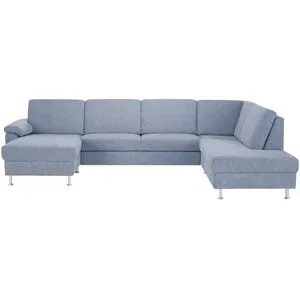 Diva Wohnlandschaft  Diva ¦ blau ¦ Maße (cm): B: 330 H: 90 T: 210.0