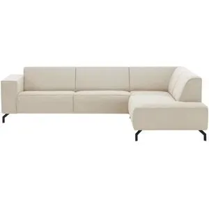 Soho Ecksofa  Brenda ¦ creme ¦ Maße (cm): B: 275 H: 77 T: 210.0