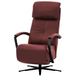 Hukla Relaxsessel Leder Pierre ¦ rot ¦ Maße (cm): B: 75 H: 117 T: 87.0