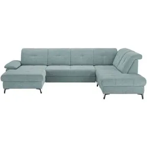 medium Wohnlandschaft  Planova II ¦ blau ¦ Maße (cm): B: 338 H: 96 T: 231.0
