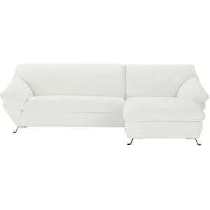 Höffner Ecksofa  Cher ¦ weiß ¦ Maße (cm): B: 280 H: 84 T: 173.0