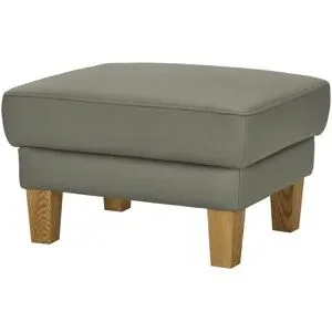 Ravensberger Werkstätten Hocker Leder RW-Select ¦ grau ¦ Maße (cm): B: 59 H: 44