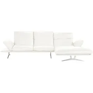 Koinor Ecksofa Echtleder Francis ¦ weiß ¦ Maße (cm): B: 314 H: 93 T: 159.0