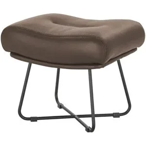 Ravensberger Werkstätten Hocker Leder RW Wing ¦ braun ¦ Maße (cm): B: 63 H: 45