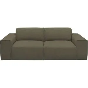 Gray & Jones Einzelsofa im Trendstoff Baltic Breeze ¦ grün ¦ Maße (cm): B: 196
