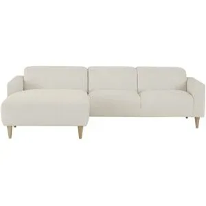 SKAGEN STUDIO Ecksofa  Leevke ¦ creme ¦ Maße (cm): B: 264 H: 102 T: 187.0