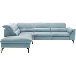 Hukla Ecksofa  Luisa ¦ blau ¦ Maße (cm): B: 298 H: 106 T: 258.0