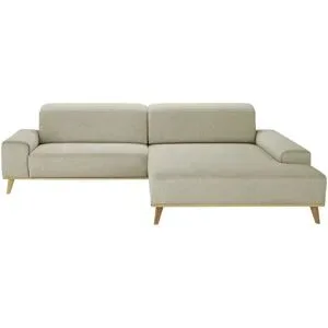 Höffner Ecksofa  Fred ¦ grün ¦ Maße (cm): B: 298 H: 84 T: 203.0