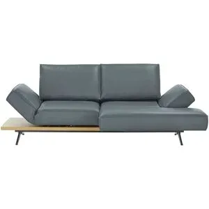 Koinor Ecksofa Echtleder Phoenix ¦ blau ¦ Maße (cm): B: 240 H: 116 T: 132.0