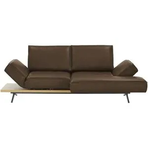 Koinor Ecksofa Echtleder Phoenix ¦ braun ¦ Maße (cm): B: 240 H: 116 T: 132.0