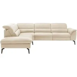 Hukla Ecksofa  Luisa ¦ beige ¦ Maße (cm): B: 298 H: 106 T: 258.0