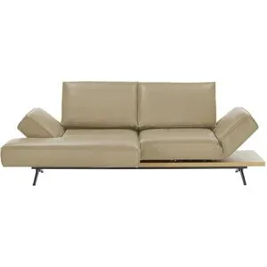 Koinor Ecksofa Echtleder Phoenix ¦ beige ¦ Maße (cm): B: 240 H: 116 T: 132.0