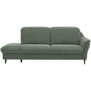 meinSofa Recamiere  Ellen ¦ grün ¦ Maße (cm): B: 219 T: 102.0
