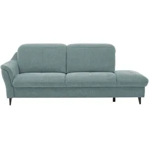 meinSofa Recamiere  Ellen ¦ blau ¦ Maße (cm): B: 219 H: 103 T: 102.0
