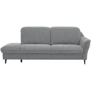 meinSofa Recamiere  Ellen ¦ grau ¦ Maße (cm): B: 219 T: 102.0
