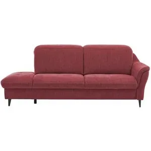 meinSofa Recamiere  Ellen ¦ rot ¦ Maße (cm): B: 219 T: 102.0