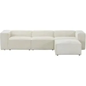 Höffner Ecksofa  Relana ¦ creme ¦ Maße (cm): B: 330 H: 69 T: 200.0