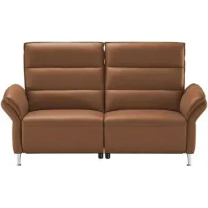 Wohnwert Einzelsofa Leder Marlena ¦ braun ¦ Maße (cm): B: 208 H: 107 T: 97.0