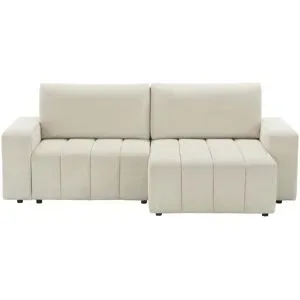Höffner Ecksofa mit Funktion  Zoom ¦ beige ¦ Maße (cm): B: 247 H: 74 T: 160.0