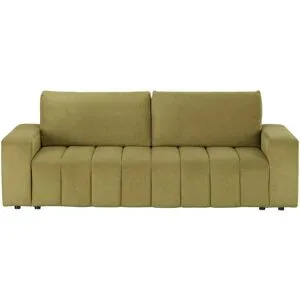 Höffner Big Sofa mit Schlaffunktion  Zoom ¦ grün ¦ Maße (cm): B: 247 H: 91 T: 111.0