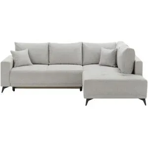 Höffner Ecksofa  Mango ¦ grau ¦ Maße (cm): B: 269 H: 90 T: 218.0
