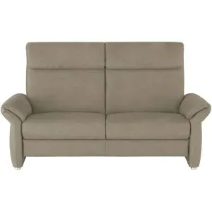 Wohnwert Einzelsofa Mikrofaser Melina ¦ beige ¦ Maße (cm): B: 186 H: 107 T: 97.0