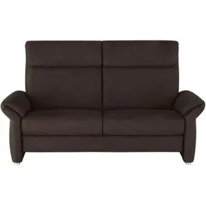 Wohnwert Einzelsofa Mikrofaser Melina ¦ braun ¦ Maße (cm): B: 186 H: 107 T: 97.0