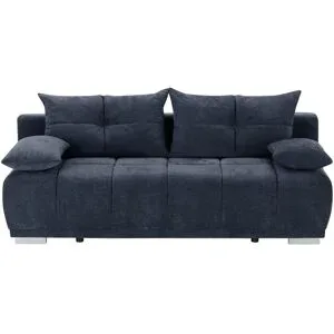 switch Schlafsofa mit Boxspringpolsterung  Gala ¦ blau ¦ Maße (cm): B: 208 H: 92