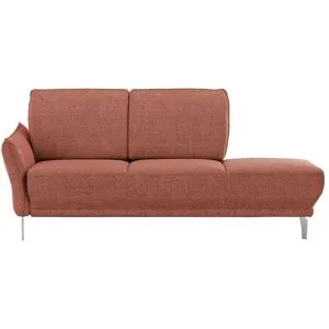Höffner Récamiere  Berlin ¦ rot ¦ Maße (cm): B: 204 H: 88 T: 93.0