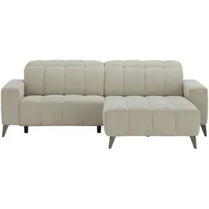 uno Ecksofa mit Relaxfunktion Luzern ¦ beige ¦ Maße (cm): B: 256 H: 84 T: 179.0