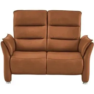 Hukla Einzelsofa Echtleder Corina ¦ braun ¦ Maße (cm): B: 146 H: 112 T: 90.0