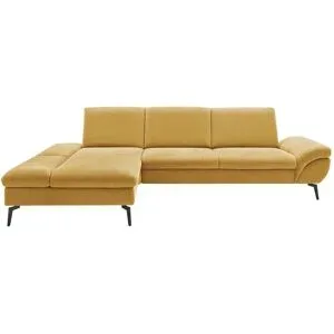 Lounge Collection Ecksofa  Malena ¦ gelb ¦ Maße (cm): B: 314 H: 92 T: 199.0