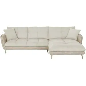 Bobb Ecksofa  Arianna ¦ beige ¦ Maße (cm): B: 300 H: 90 T: 196.0