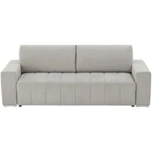 Höffner Big Sofa mit Schlaffunktion Zoom ¦ grau ¦ Maße (cm): B: 81