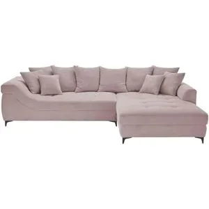 Bobb Ecksofa  Jonna ¦ rosa/pink ¦ Maße (cm): B: 317 H: 93 T: 226.0