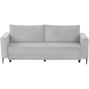 Höffner Schlafsofa  Teresina ¦ grau ¦ Maße (cm): B: 222 H: 93 T: 98.0